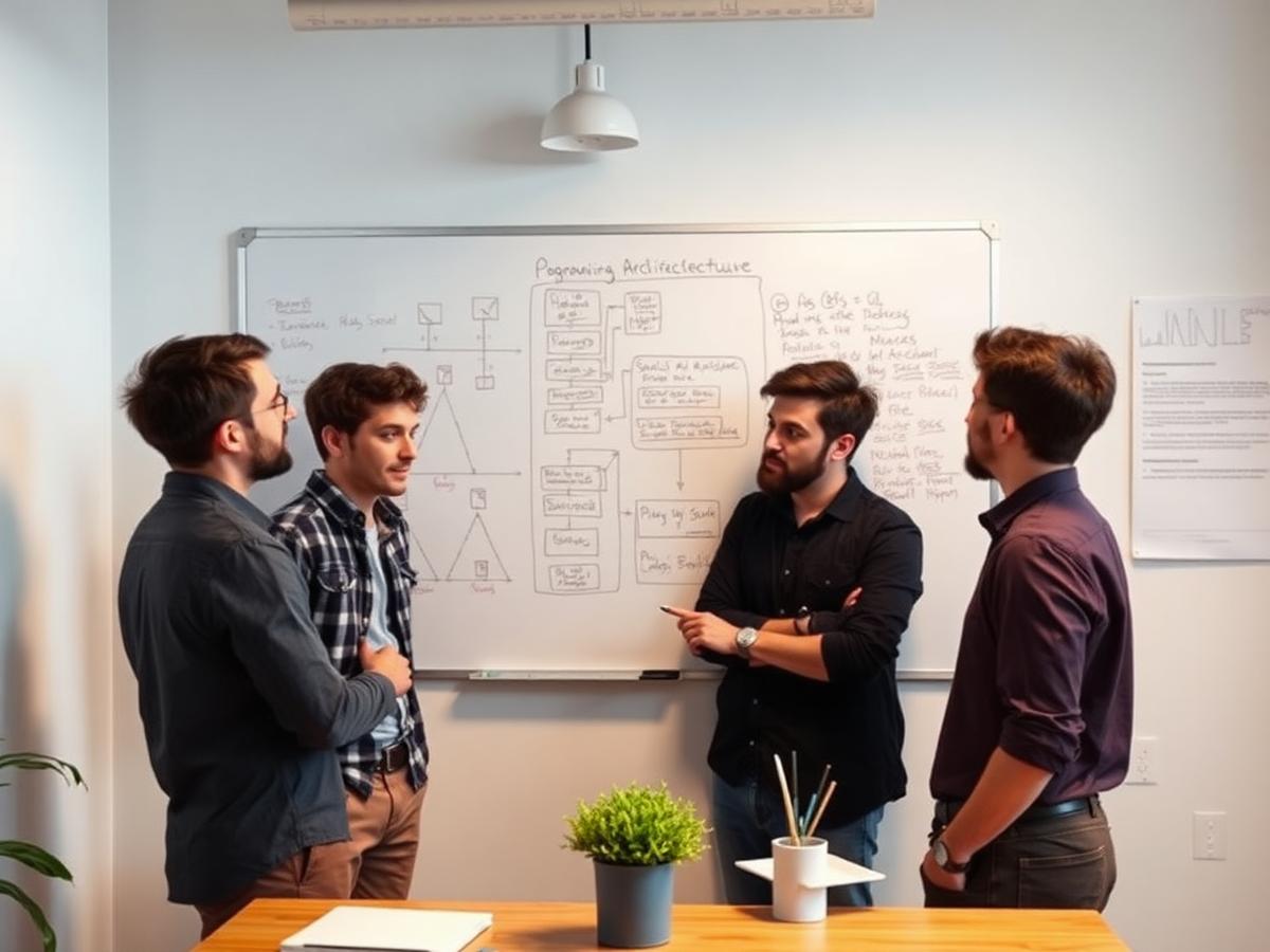 A squad reviewing system architecture